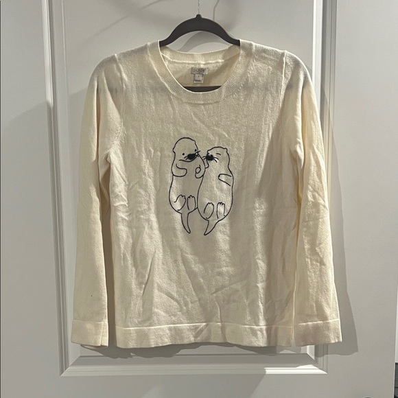 J. Crew Sweaters - Cream Crewneck Sweater